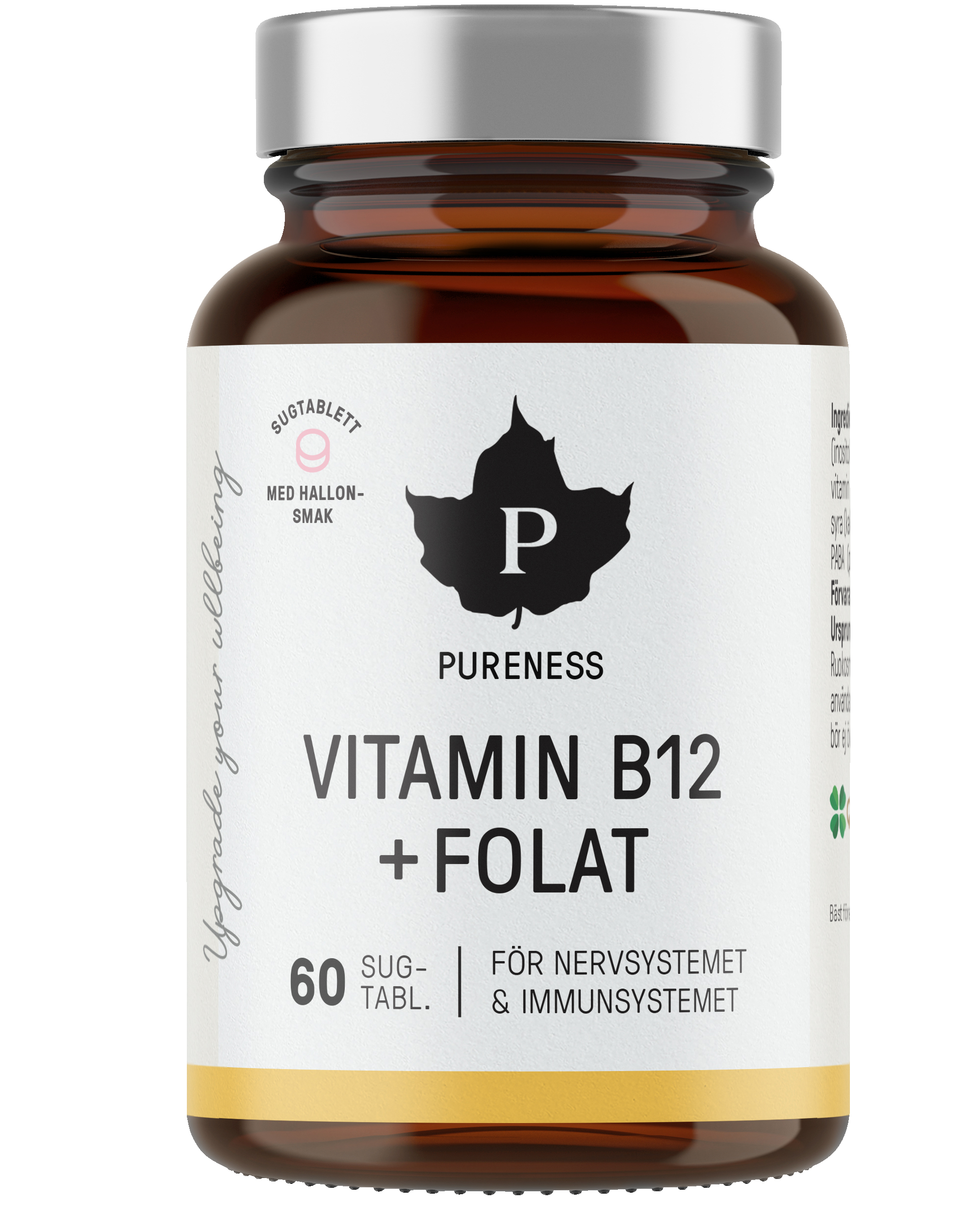 Vitamin B12 + Folat, Hallon