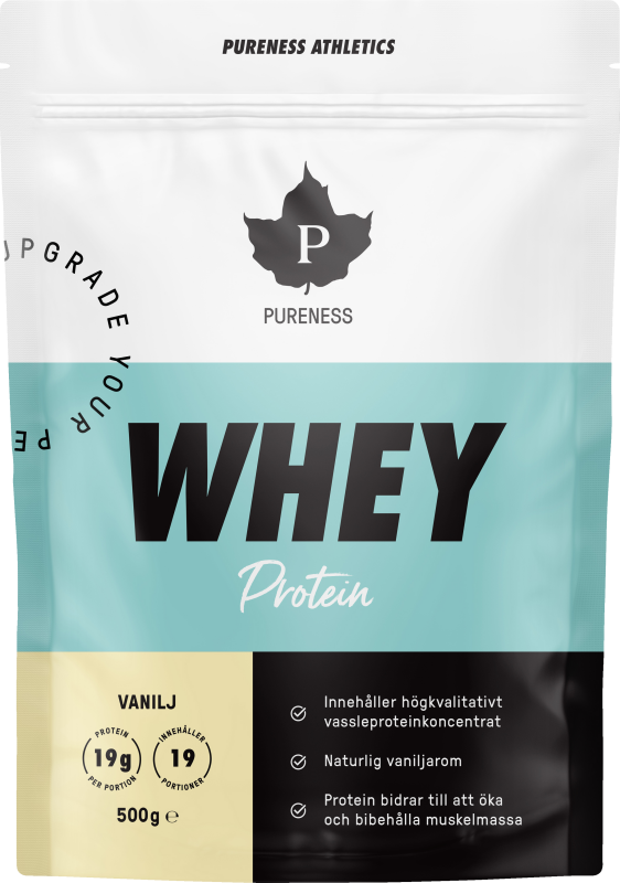 Pureness Athletics Whey Protein Vanilj 500g