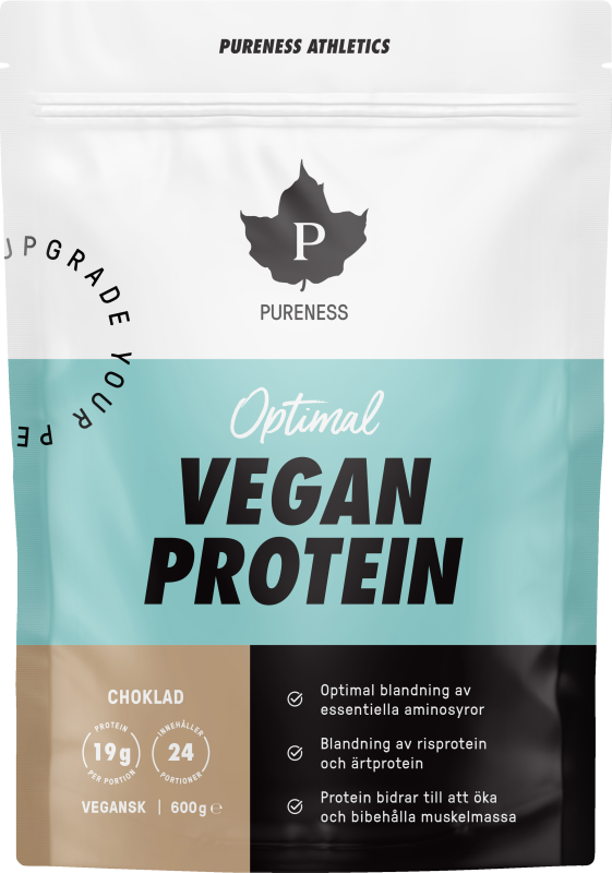 Pureness Athletics Optimal Vegan Protein Choklad 600g