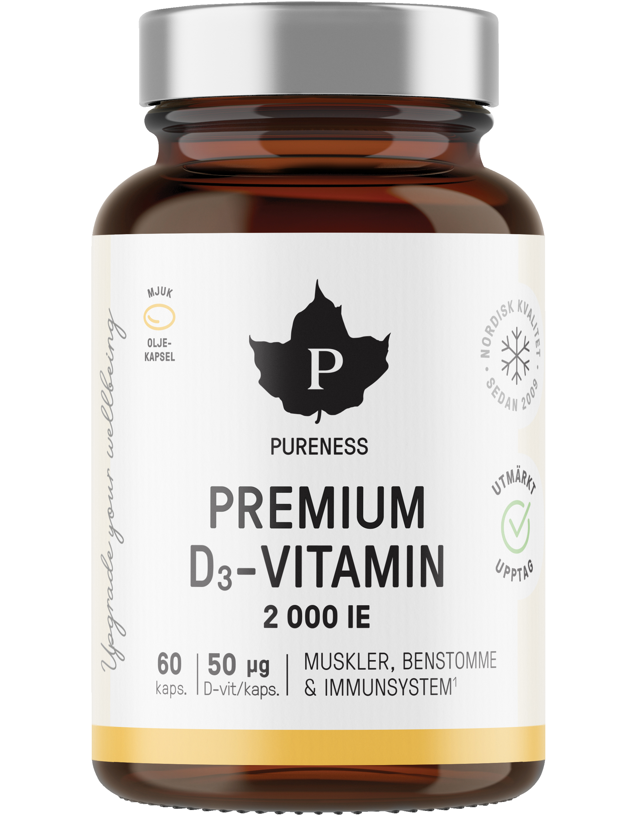 Premium D3-vitamin 2000 IE