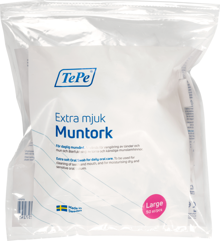 Tepe Extra Mjuk Muntork Large 50 st