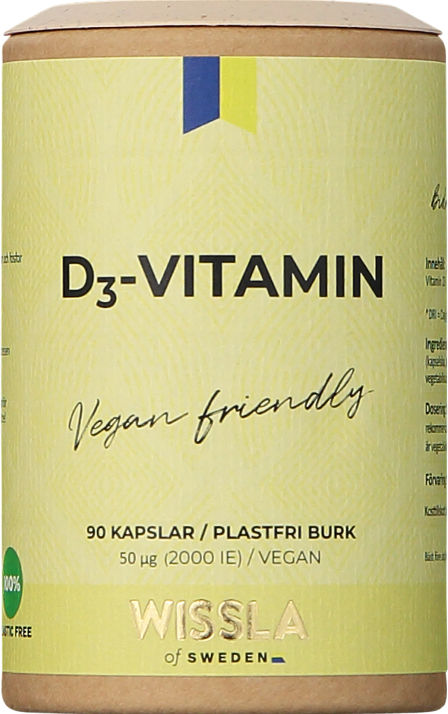 Wissla of Sweden Wissla D3 Vitamin 90 st