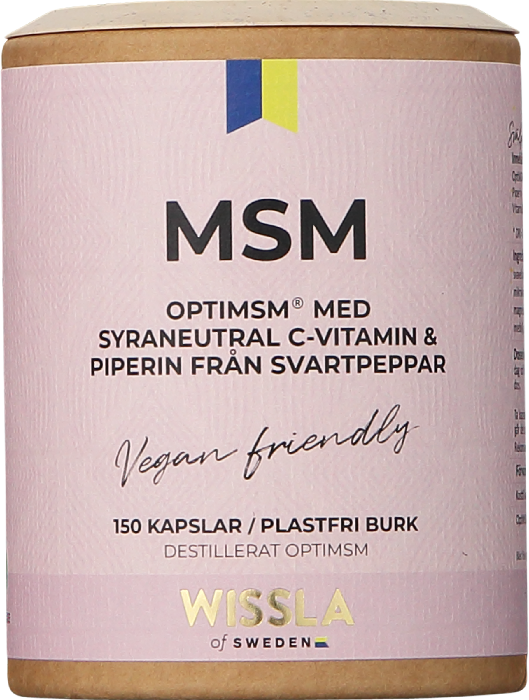 Wissla of Sweden Wissla Opti MSM 150 st