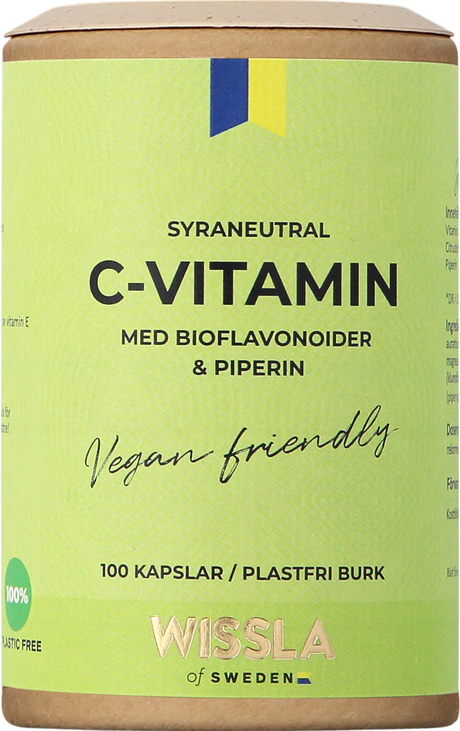 Wissla  C-vitamin med Bioflavonoider 100 st