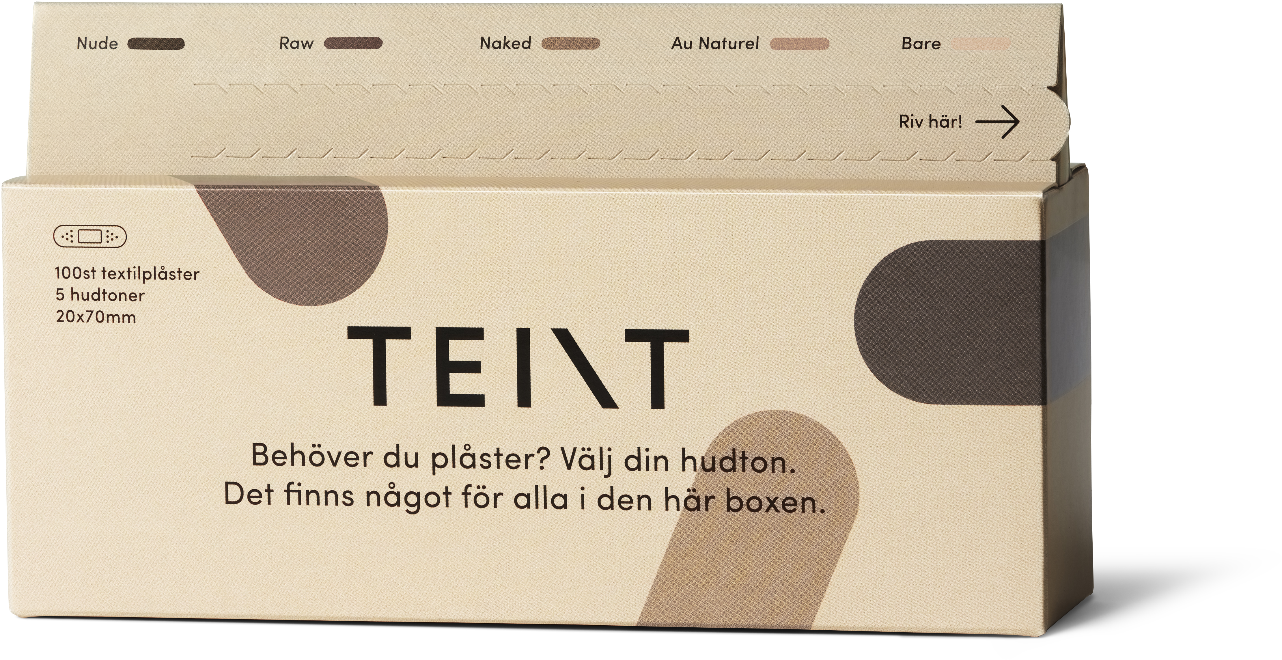 IC Enterprises AB Teint Multipack Textilplåster 100 st