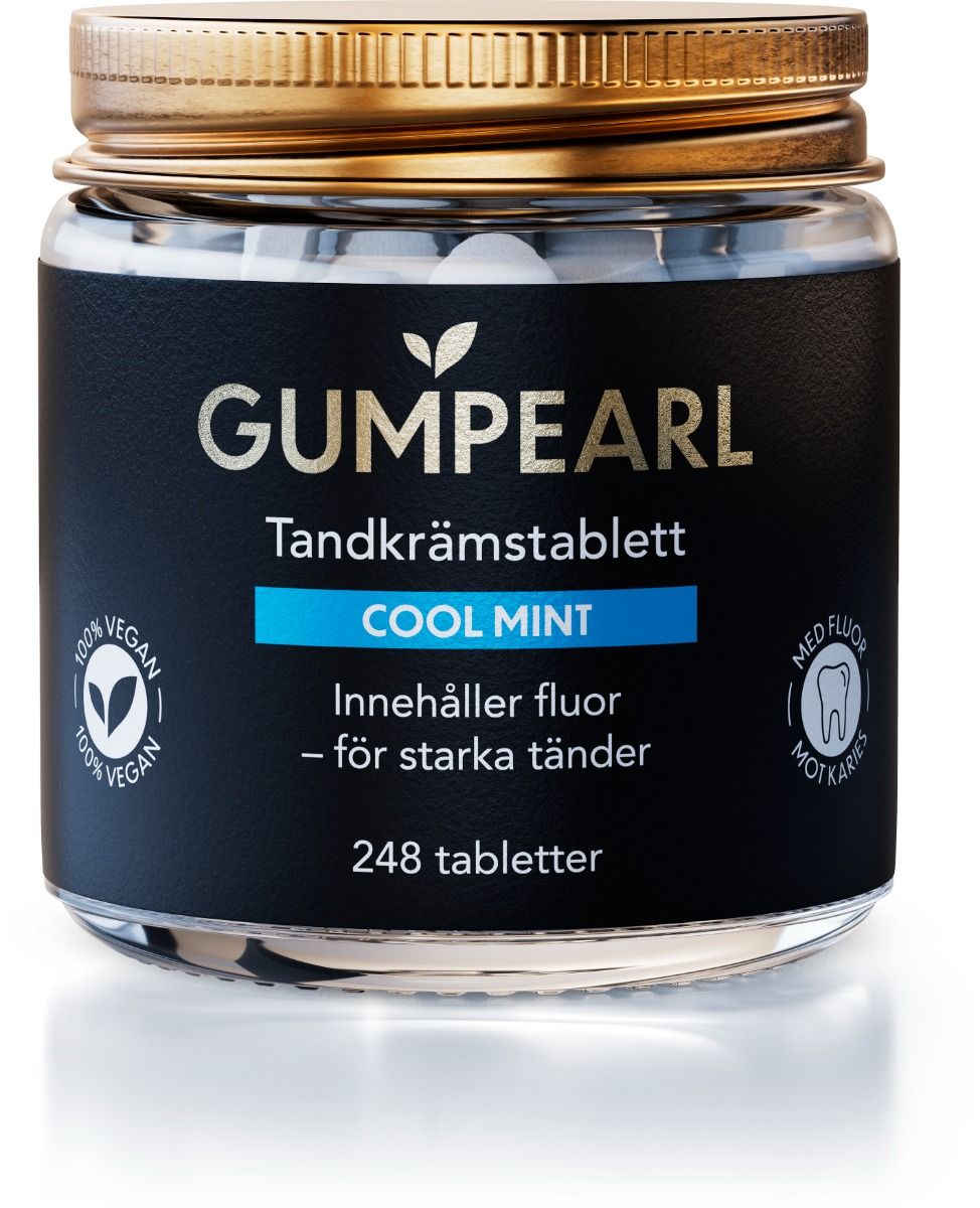 Gumpearl Cool Mint Tandkrämstablett 248 st