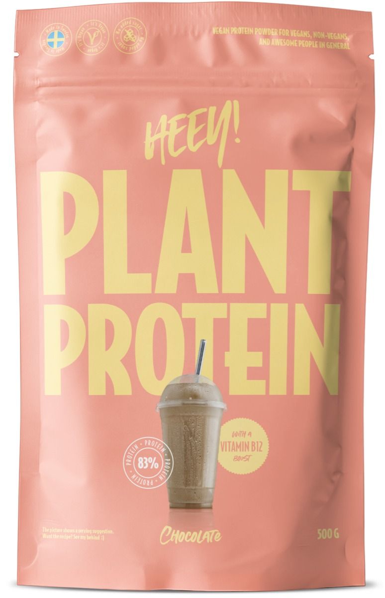 Heey! Veganskt protein choklad 500 g