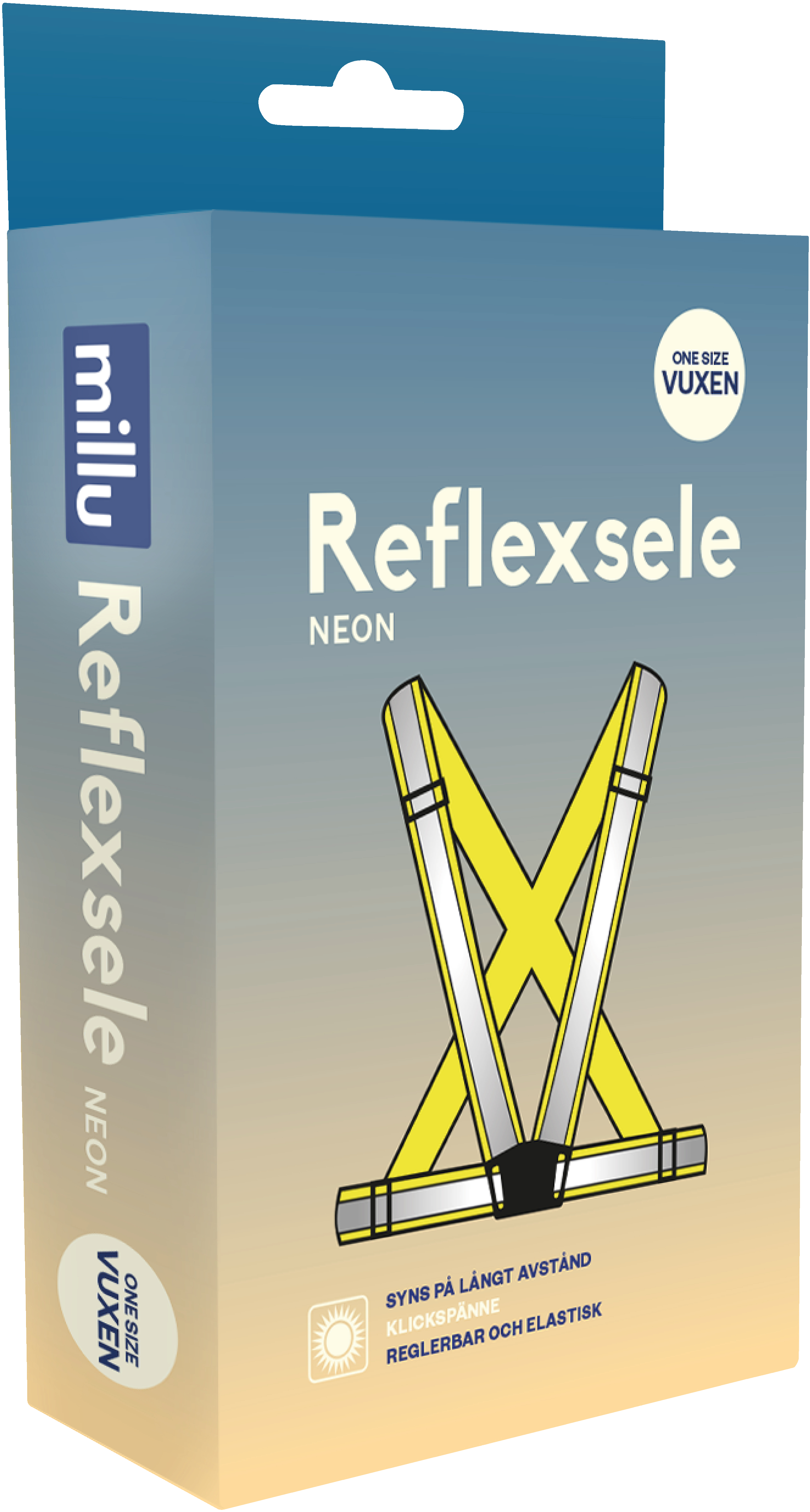 Millu Reflexsele Neon Vuxen One-Size 1 st