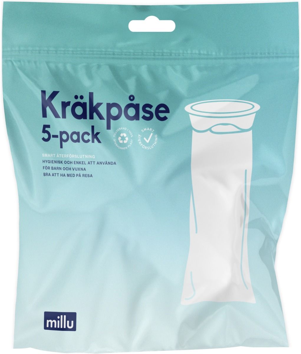 Millu Kräkpåse 5 st | Skönhet och hälsa - Personlig vård | Apoteka