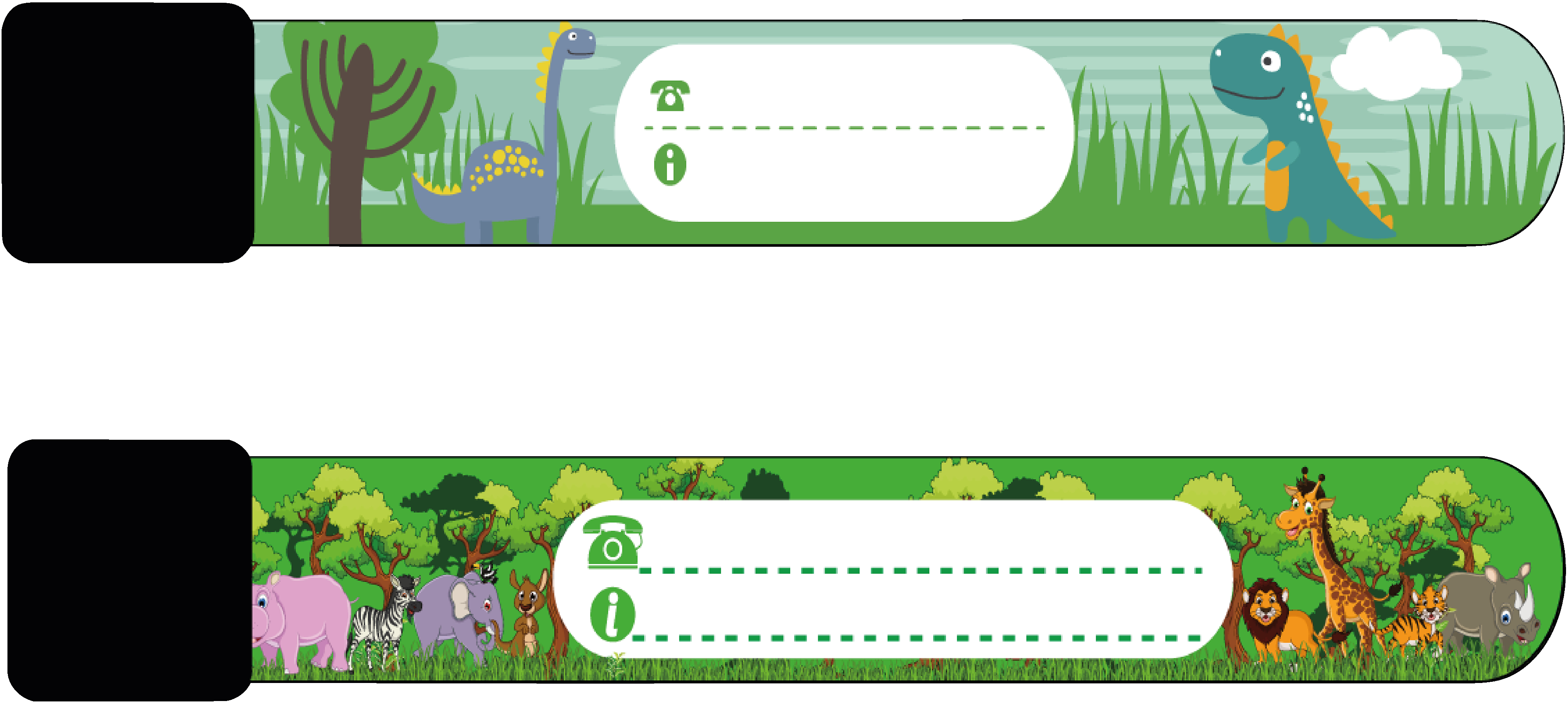 Millu ID-Armband Djungeln