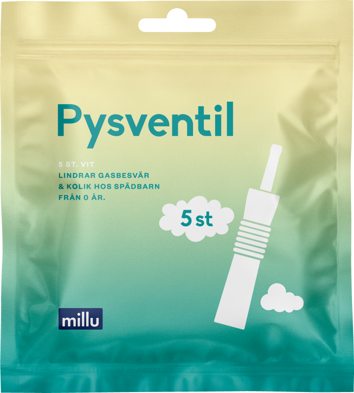 Millu Pysventil 5pack