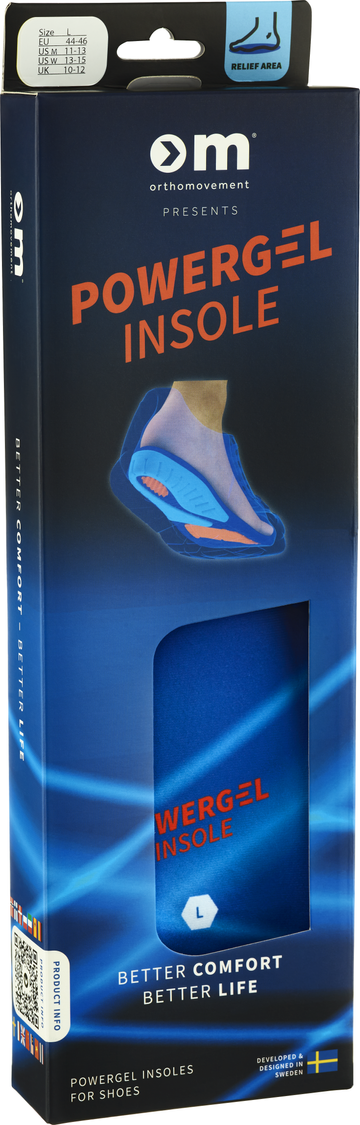 Ortho Movement Gel Insole - 42-43
