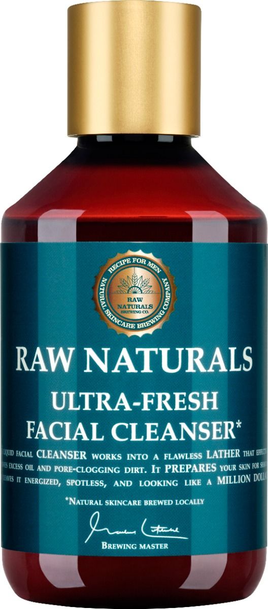 Raw Naturals Glacier Water Face Cleansing Fluid 250 ml