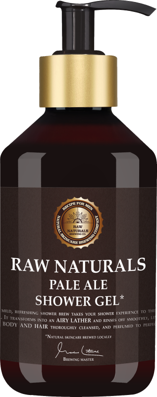 Raw Naturals Pale Ale shower gel 300 ml