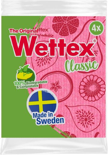 Wettex 4-pack färgad
