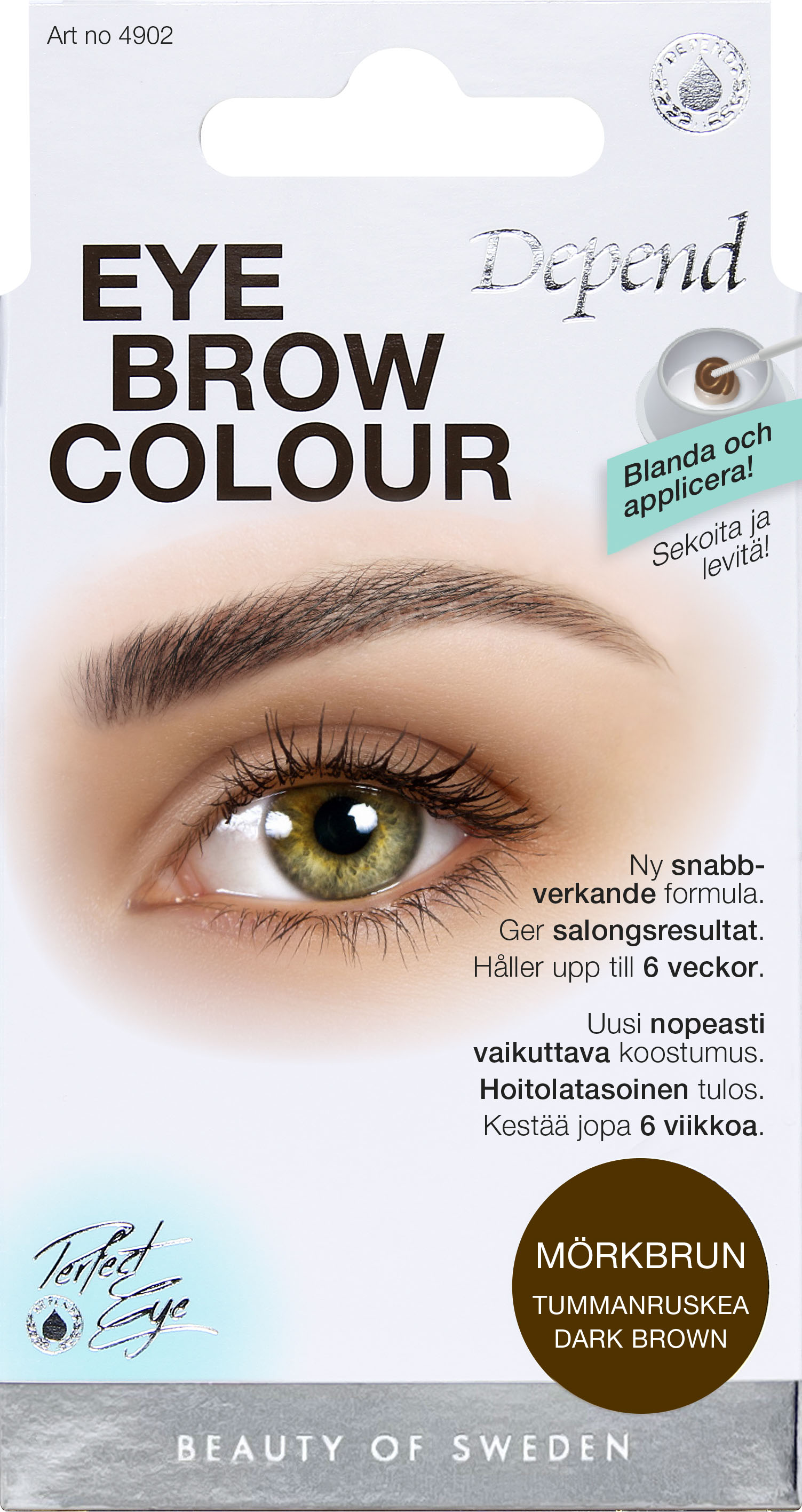 Depend Cosmetic AB Depend Eyebrow Colour Dark brown 1 st