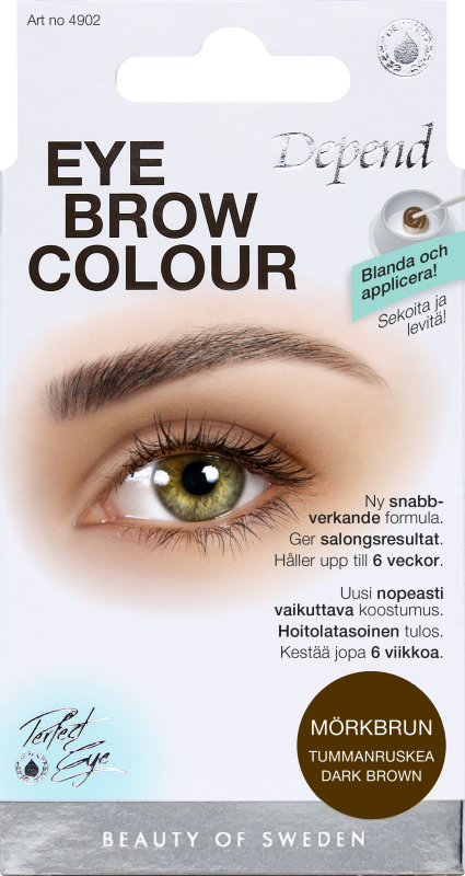 Depend Eyebrow Colour Dark brown 1 st