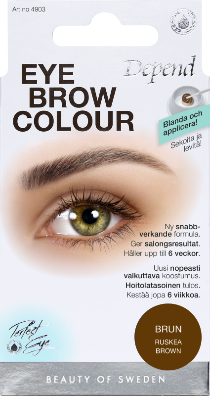 Depend PE Eyebrow colour Brown 1 st