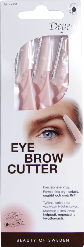 Depend Eyebrow cutter 3 st