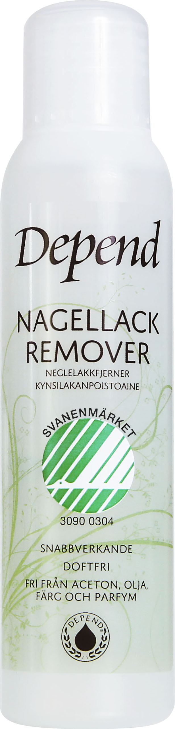 Depend Cosmetic AB Depend nagellacksremover 100 ml