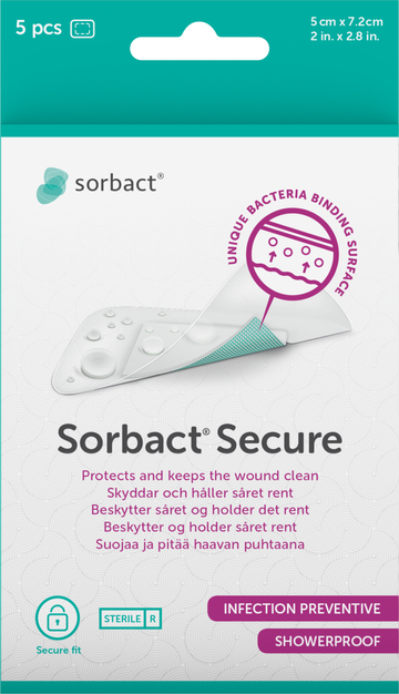 Sorbact Secure 5x7.2 cm 