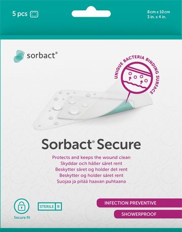 Sorbact Secure 8x10 cm 