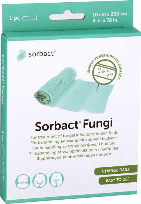 Abigo Medical AB Sorbact Fungi 10x200cm 3 st