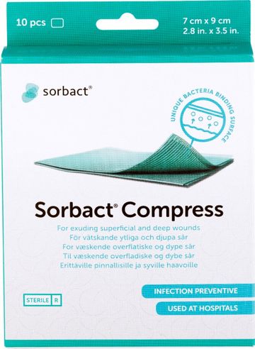 Sorbact Compress 7x9cm
