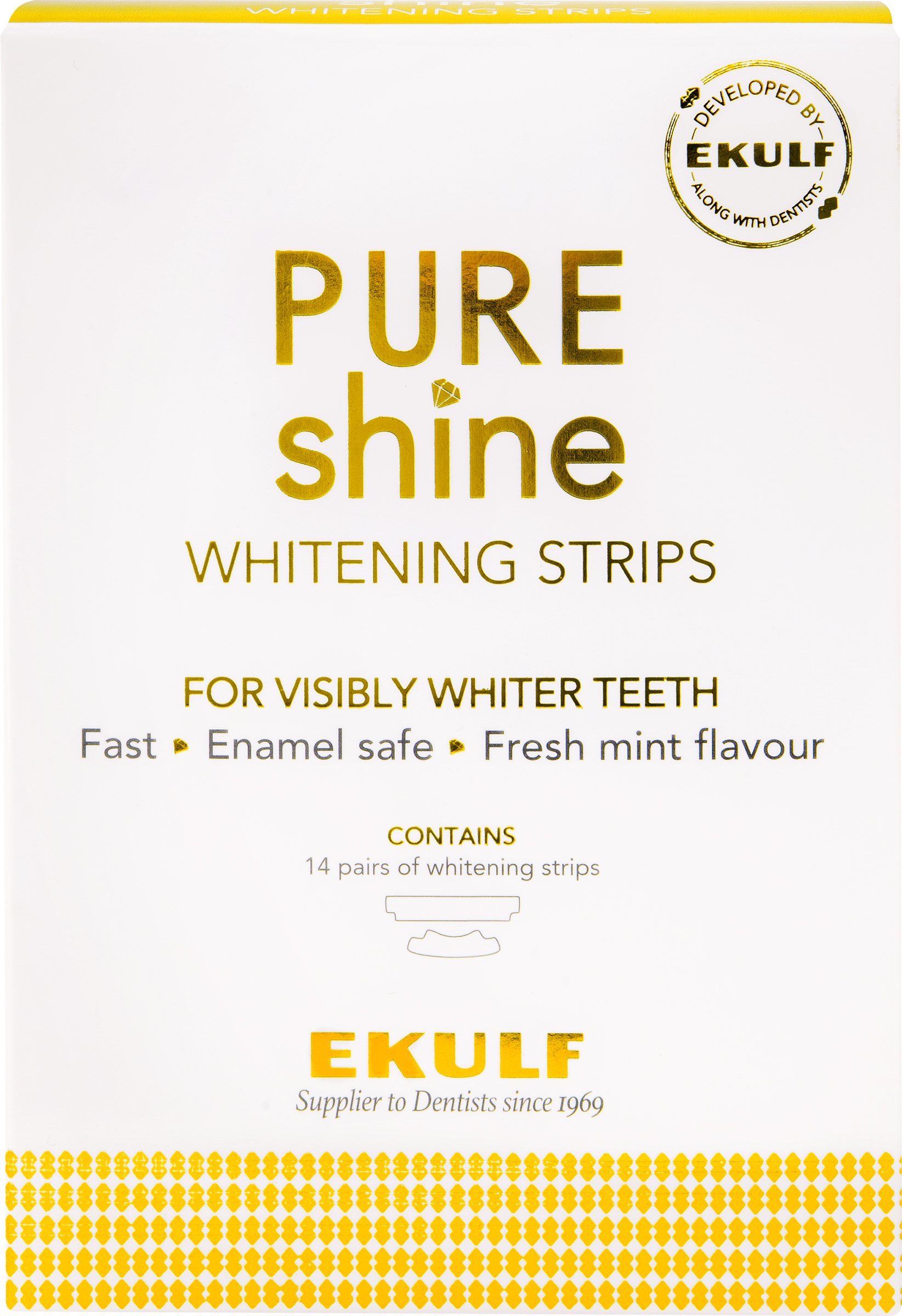 Ekulf AB Ekulf Pure Shine Whitening Strips 28 st