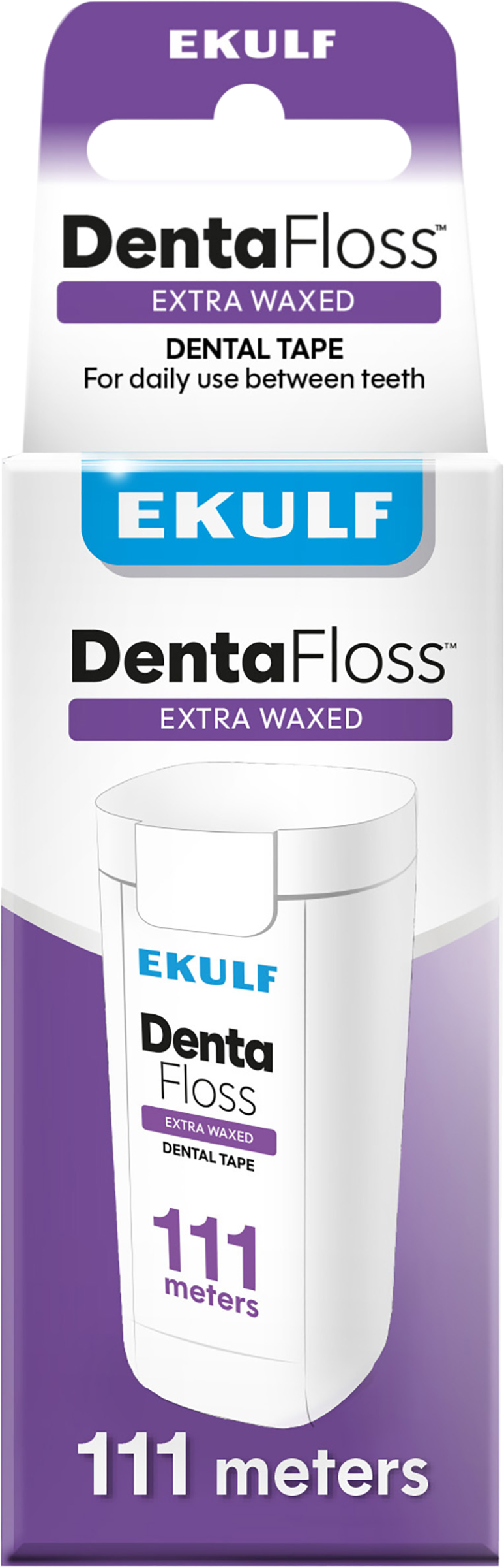 Ekulf dentafloss extra waxed 111 m