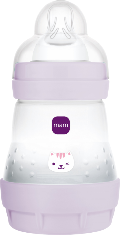 MAM Anti-Colic nappflaska 160 ml - blandade färger och mönster 1 st