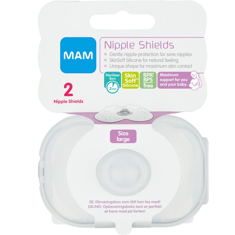MAM Amningsnapp Size2/Large 2 st