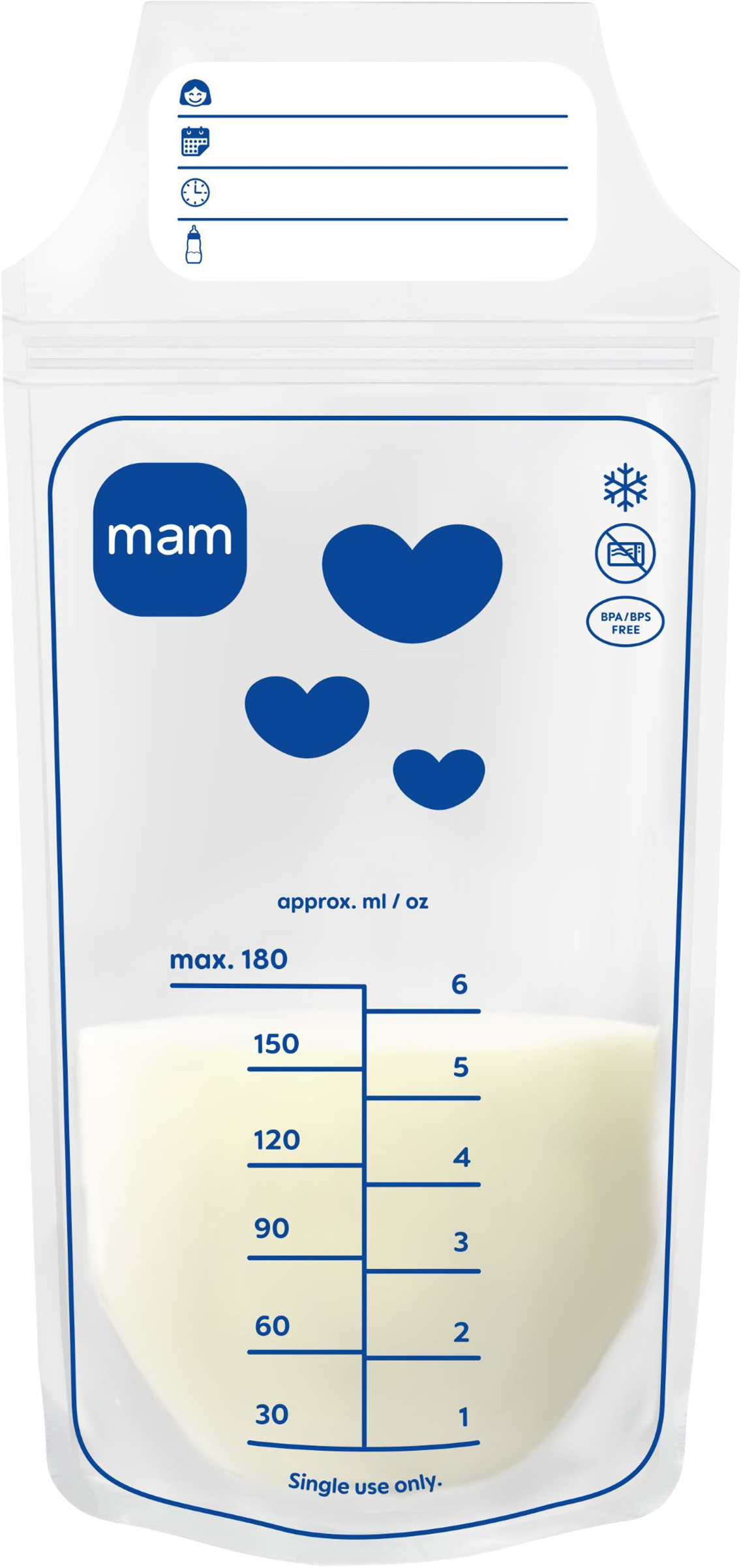 MAM Breast Milk Storage Bags 