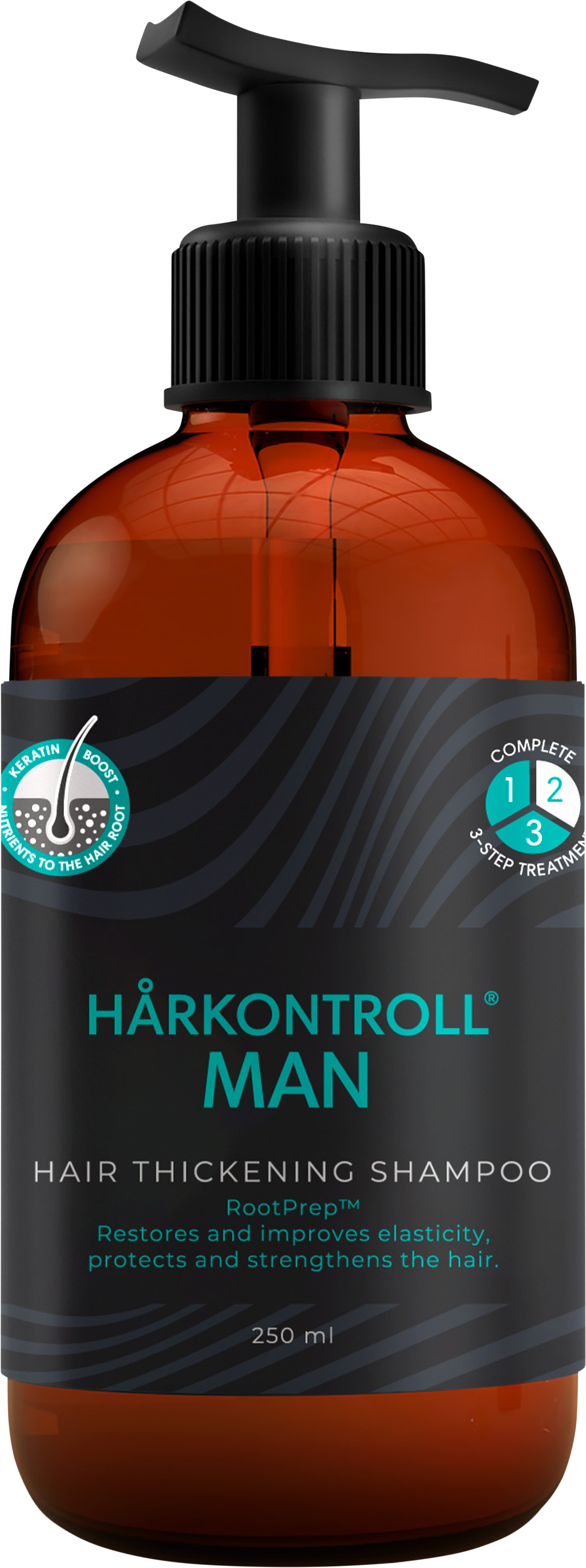 Hårkontroll Man Hair Thickening Shampoo 250 ml