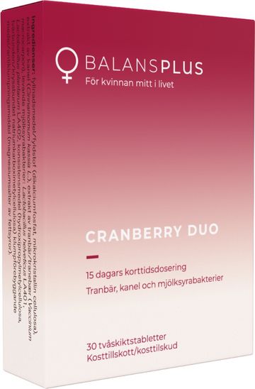 Balans Plus Cranberry duo