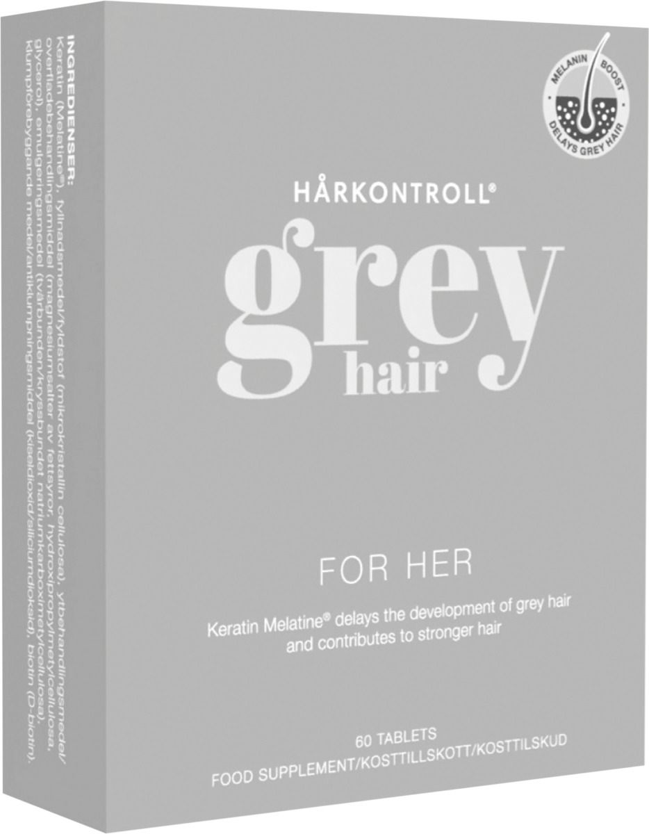 Baltex Natural AB Hårkontroll Grey Hair For Her 60 st