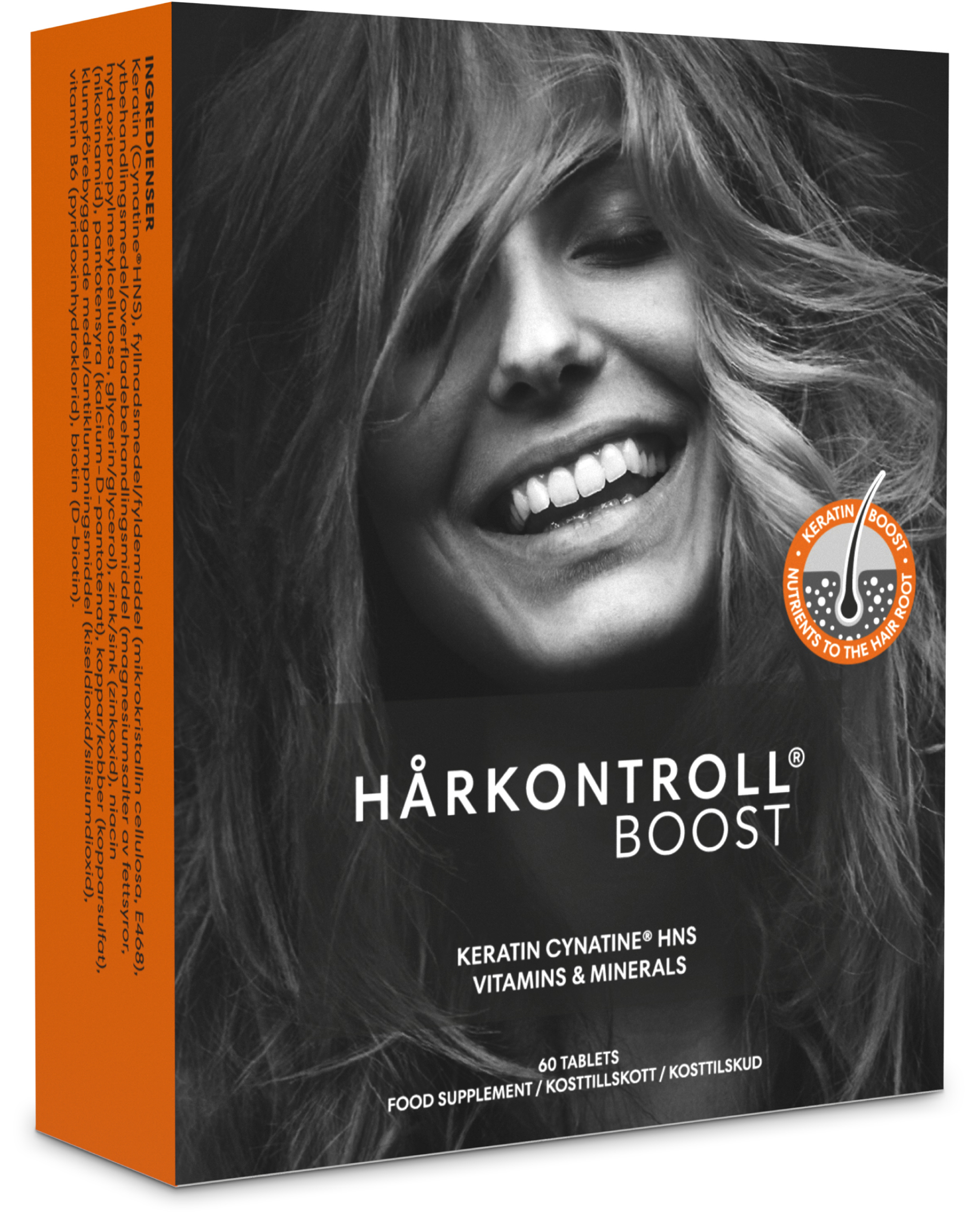 Baltex Natural AB Hårkontroll boost tabletter 60 st