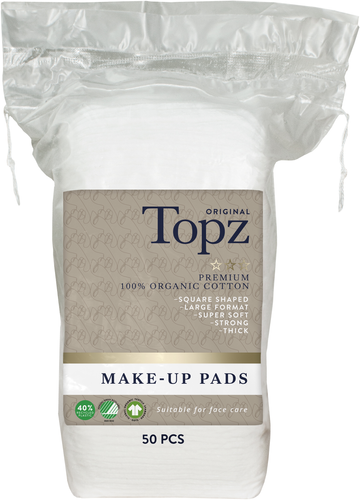 Topz Cosmetics square make-up pads