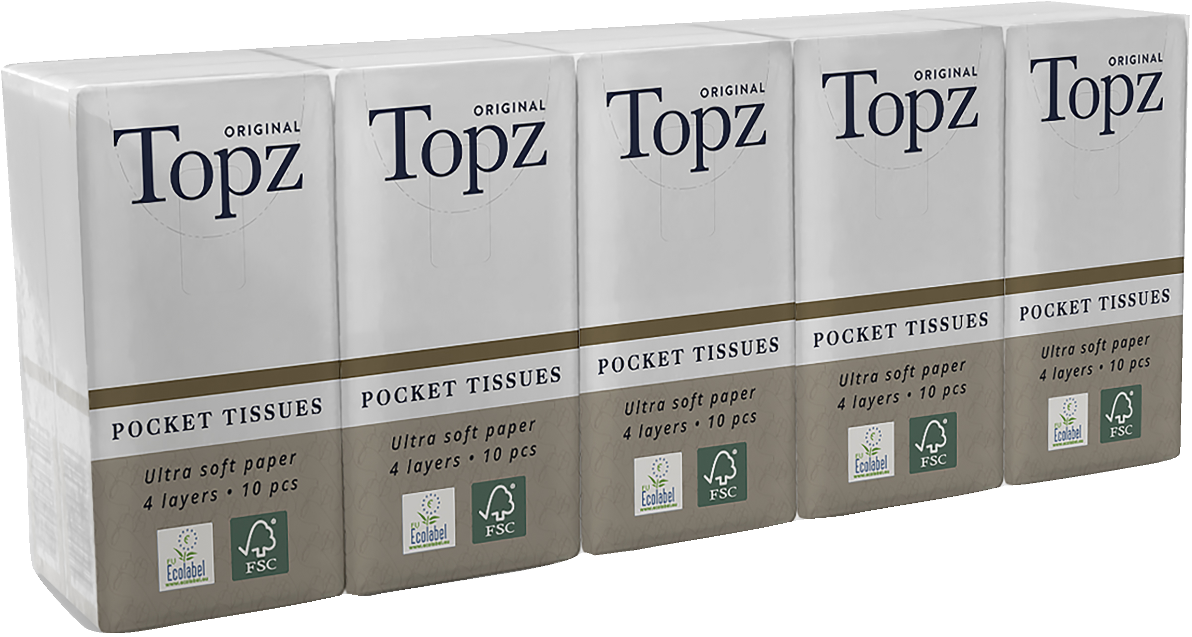 Topz Premium tissue 10 x 10 st | Skönhet och hälsa - Hälsovård | Apoteka
