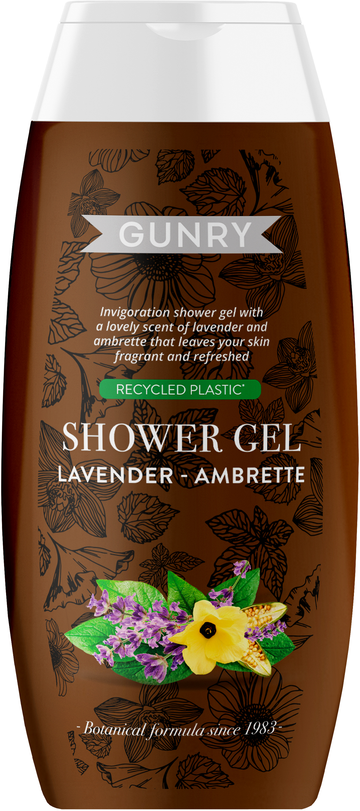 Gunry Shower gel fusion lavender ambrette