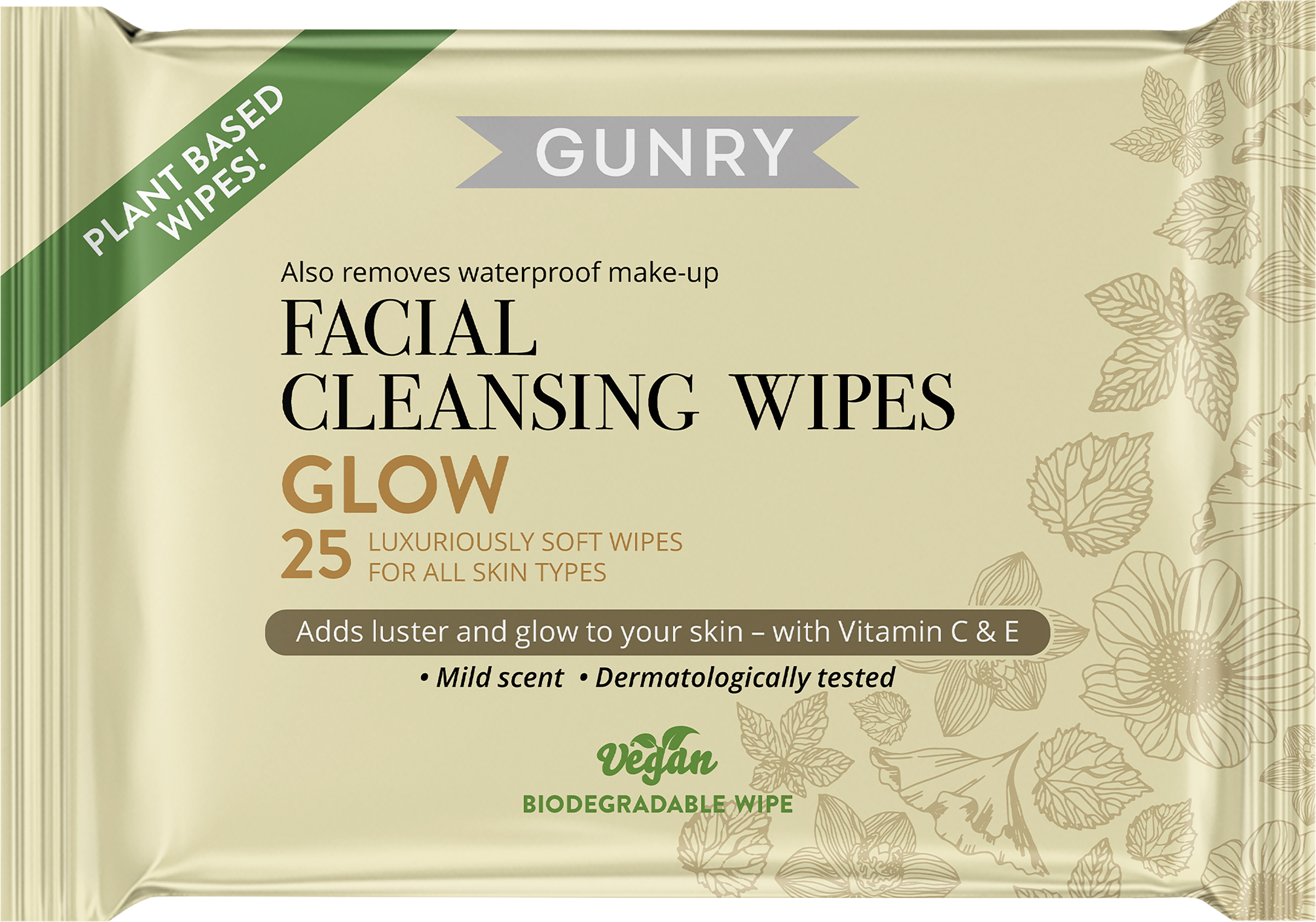 Rybrinks i Kungsbacka AB Gunry Facial cleansing wipes glow 25 st