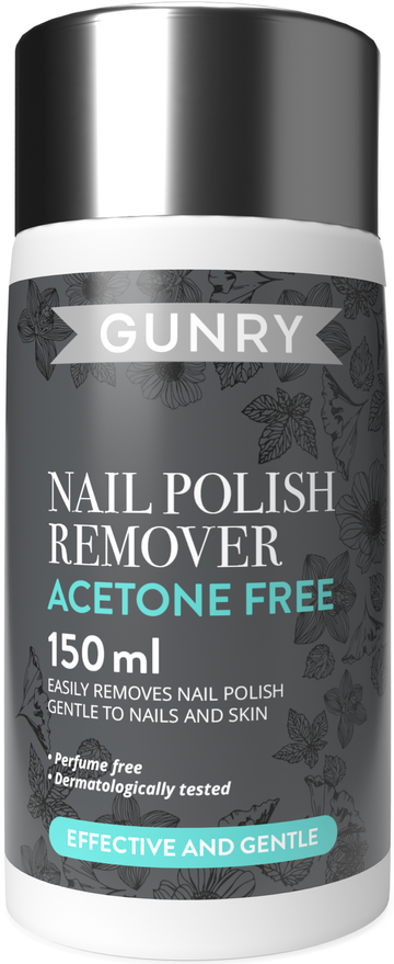Gunry Nail polish remover acetone free