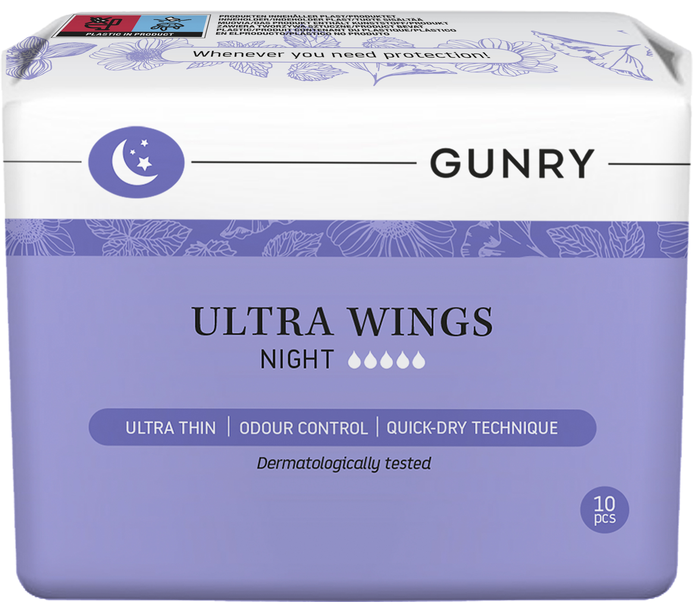 Gunry ultra wings night 10 st