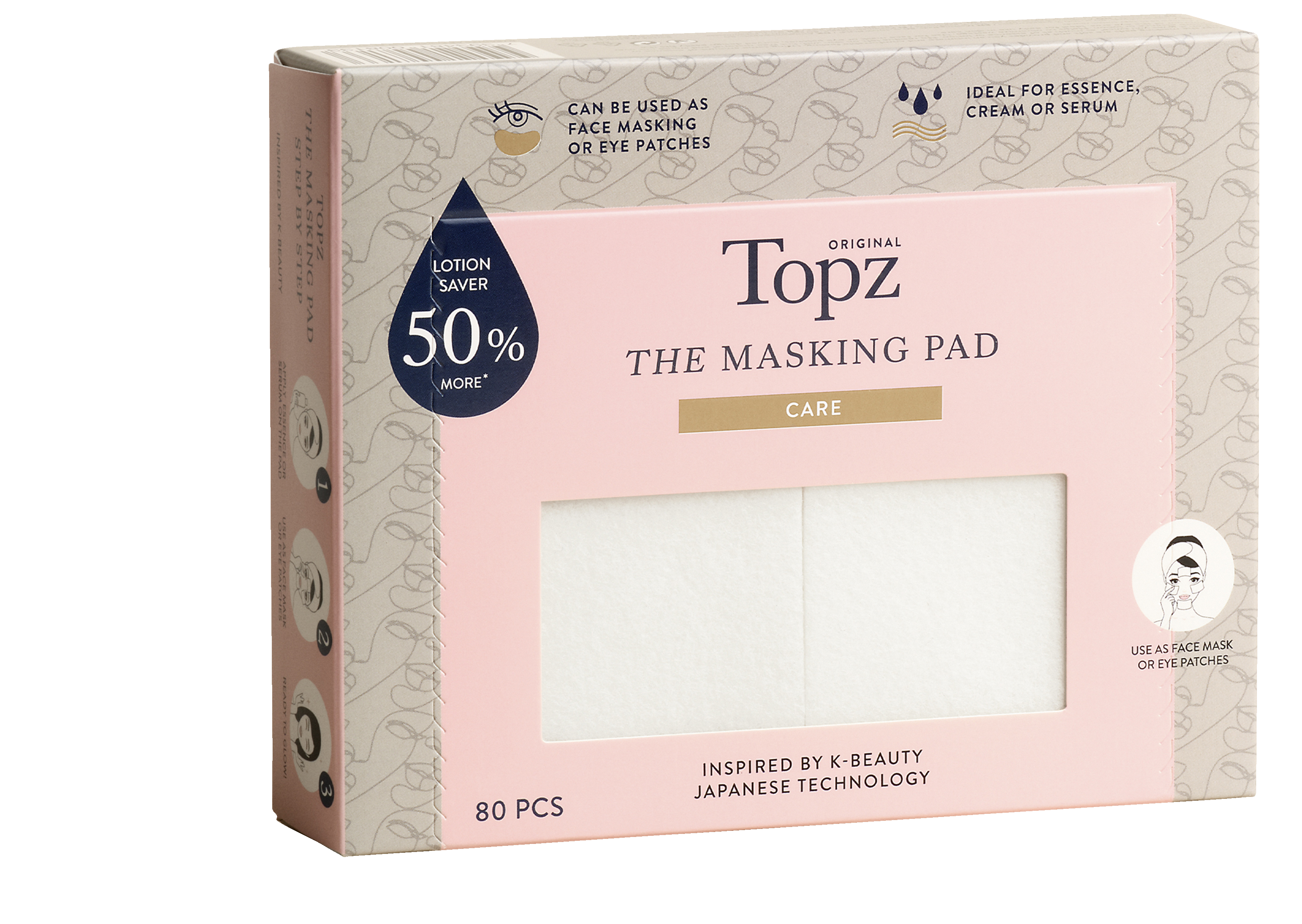 TOPZ The Masking Pad 80 st