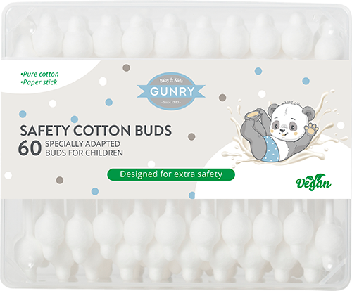 Gunry baby bomullspinnar 60 st | Bebis och småbarn | Apoteka