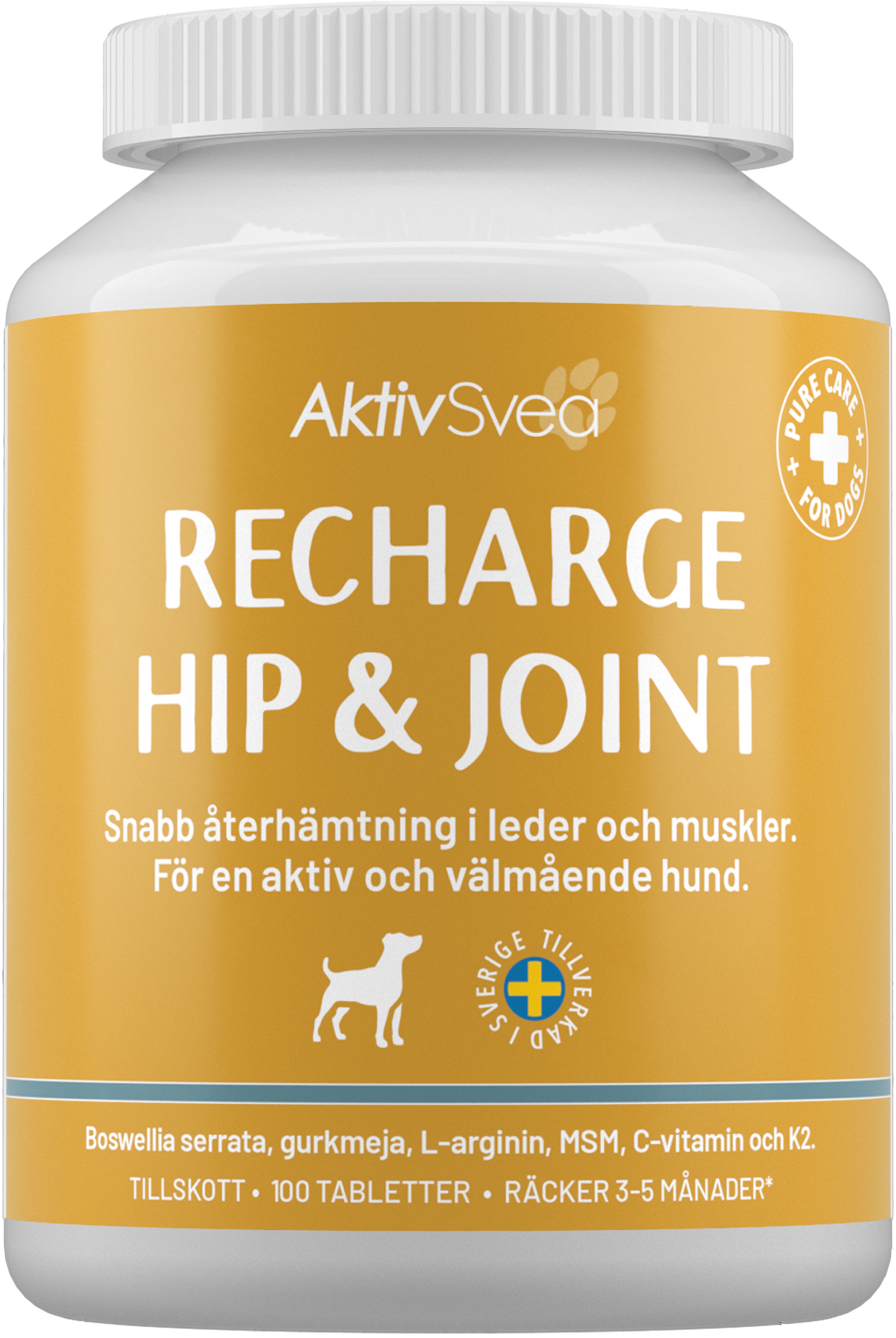 Octean AB AktivSvea Recharge Hip&Joint 100 st