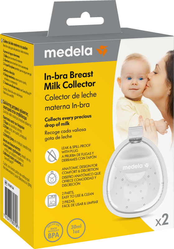 Medela - In-bra bröstmjölksuppsamlare 2 st