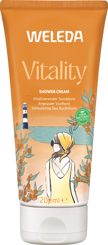 Weleda Sea Buckthorn Creamy Body Wash/Vitality 200 ml
