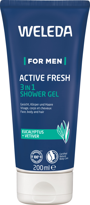 Weleda Active Fresh 3in1 Shower Gel 200 ml