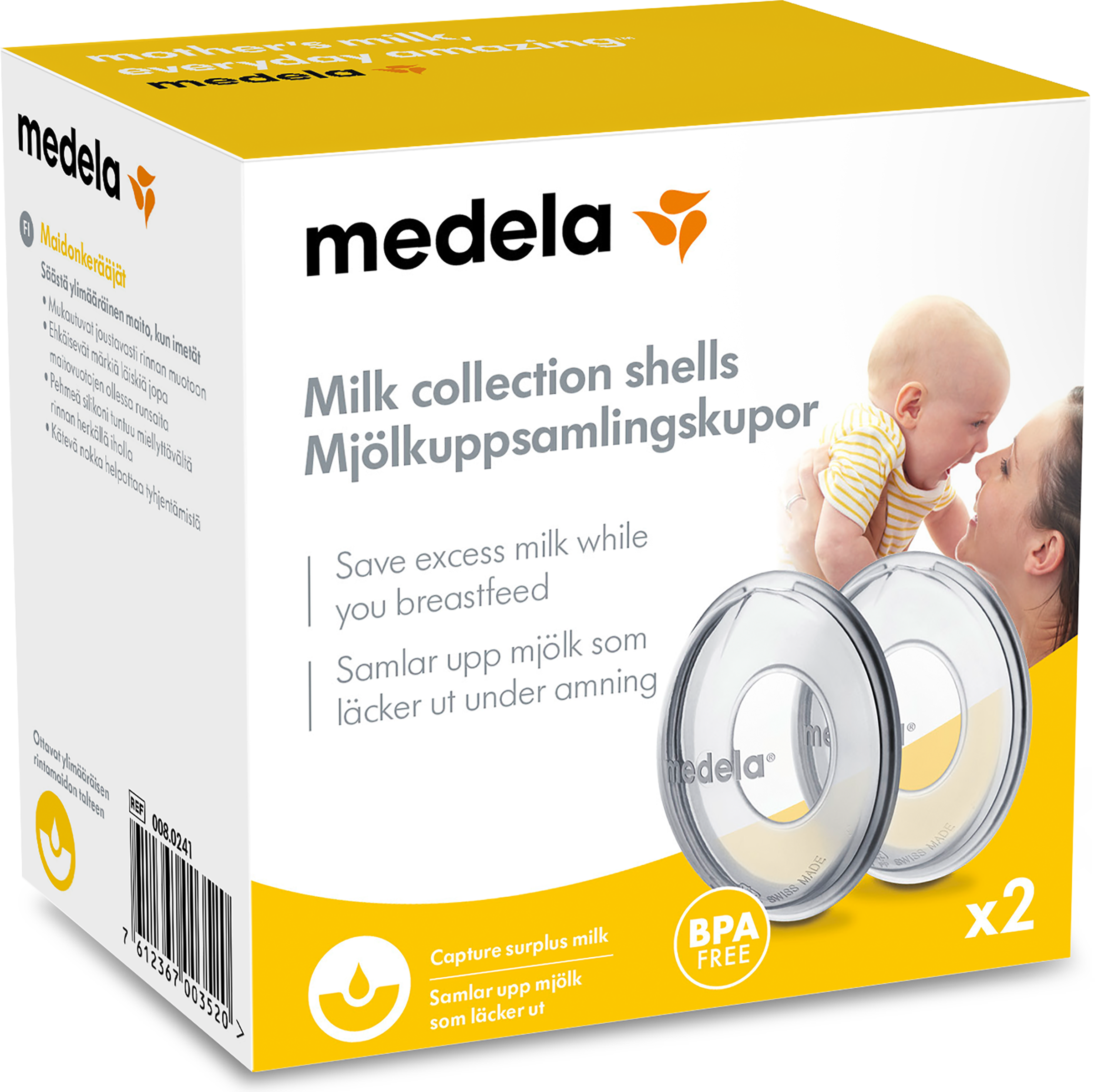 Medela Medical AB Medela mjölkuppsamlingskupa 2 st